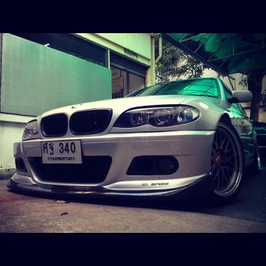 ลิ้นหน้า AC Schnitzer  พร้อมหุ้ม Carbon Kevlar แท้ครับ